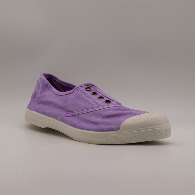 Natural World Old Lavanda 102E – slip-on in cotone organico comode e traspiranti - lilla - scarpe di qualità venduta a Milano da Pli-Pla