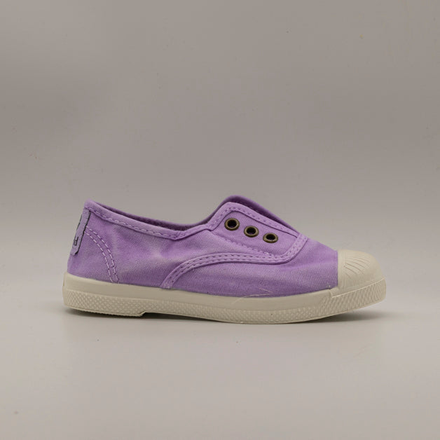 Natural World Old Grape 470E – sneaker bambino in cotone organico leggere e traspiranti - lilla - scarpe di qualità venduta a Milano da Pli-Pla