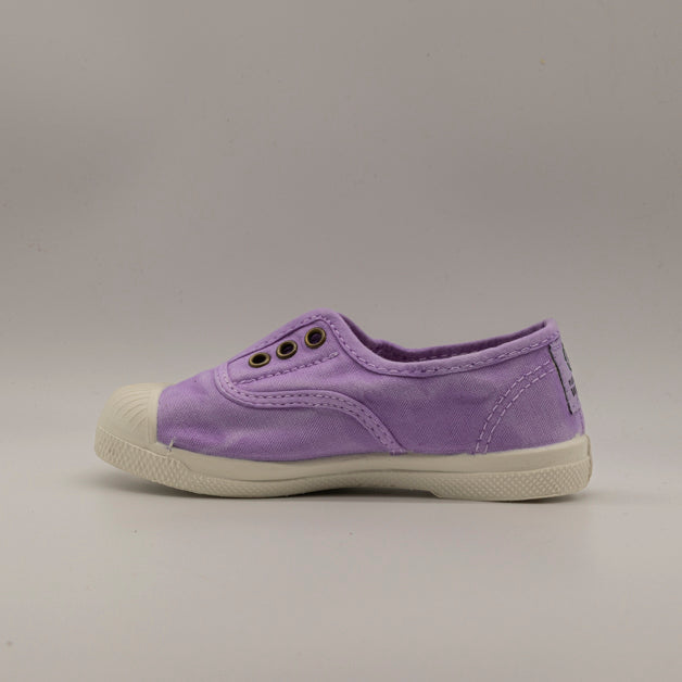 Natural World Old Grape 470E – sneaker bambino in cotone organico leggere e traspiranti - lilla - scarpe di qualità venduta a Milano da Pli-Pla