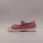Natural World Old Cebosa 476E – sneaker bambina stile Mary Jane in cotone organico - rosa - scarpe di qualità venduta a Milano da Pli-Pla