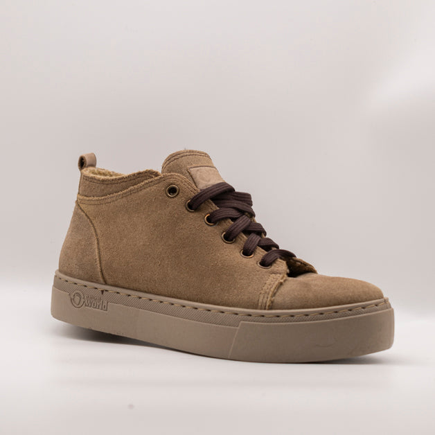 Natural World scarpa polacchino donna Anya 6122 beige - scarpe di qualità venduta a Milano da Pli-Pla