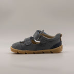 Primigi 14042 – Scarpe barefoot bambino in pelle con doppio velcro blu avio - scarpe di qualità venduta a Milano da Pli-Pla