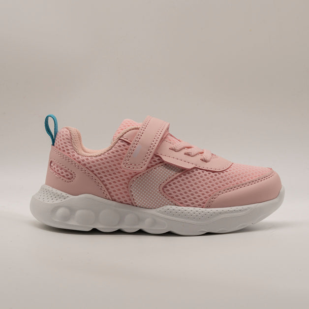 Primigi 1452800 – Sneakers bambino sportive con velcro e lacci elastici rosa salmone - scarpe di qualità venduta a Milano da Pli-Pla