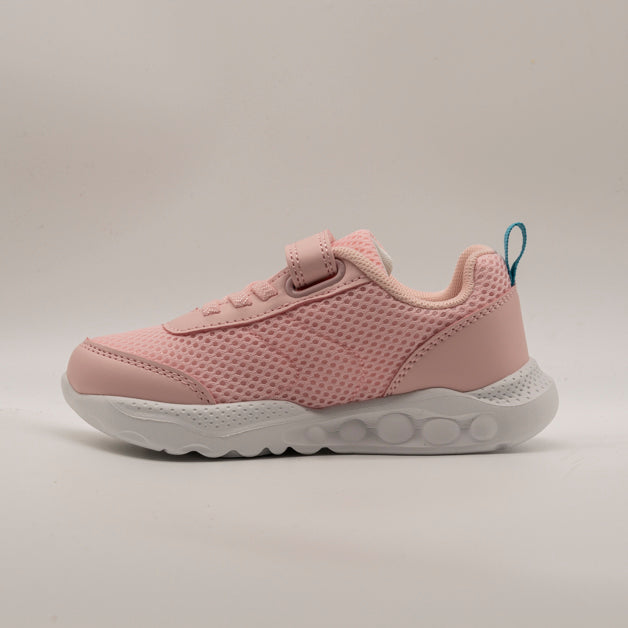 Primigi 1452800 – Sneakers bambino sportive con velcro e lacci elastici rosa salmone - scarpe di qualità venduta a Milano da Pli-Pla