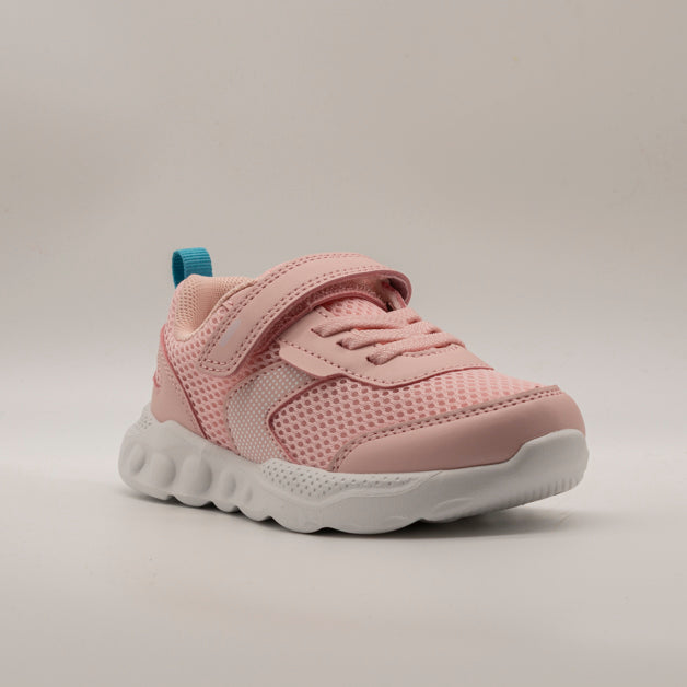 Primigi 1452800 – Sneakers bambino sportive con velcro e lacci elastici rosa salmone - scarpe di qualità venduta a Milano da Pli-Pla