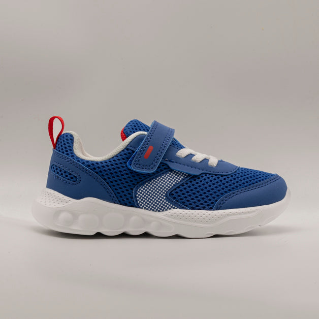 Primigi 1452855 – Sneakers bambino sportive con velcro e lacci elastici blu sport - scarpe di qualità venduta a Milano da Pli-Pla