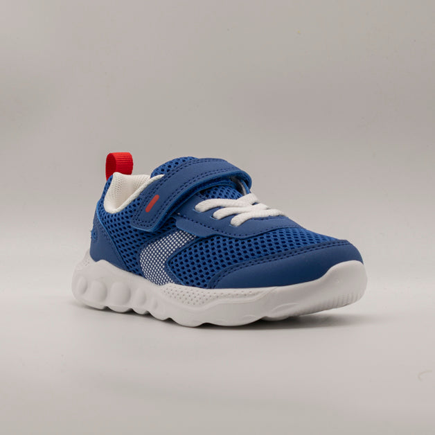 Primigi 1452855 – Sneakers bambino sportive con velcro e lacci elastici blu sport - scarpe di qualità venduta a Milano da Pli-Pla