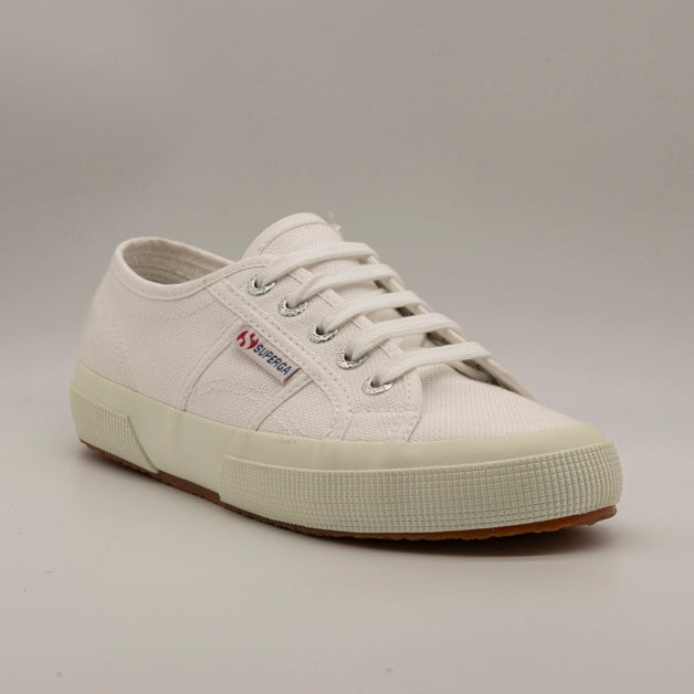 Superga 2750 Cotu Classic – sneaker in cotone iconica e senza tempo - bianco - scarpe di qualità venduta a Milano da Pli-Pla