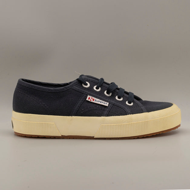 Superga 2750 Cotu Classic – sneaker in cotone iconica e senza tempo - blu navy - scarpe di qualità venduta a Milano da Pli-Pla
