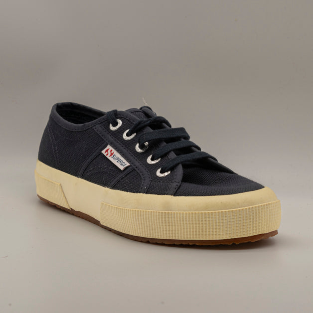 Superga 2750 Cotu Classic – sneaker in cotone iconica e senza tempo - blu navy - scarpe di qualità venduta a Milano da Pli-Pla