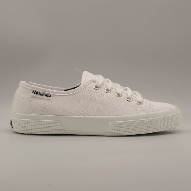 Superga 3750 Leggera – sneaker in cotone leggero con suola flessibile - bianco - scarpe di qualità venduta a Milano da Pli-Pla
