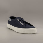 Superga 3750 Leggera – sneaker in cotone leggero con suola flessibile - blu navy - scarpe di qualità venduta a Milano da Pli-Pla
