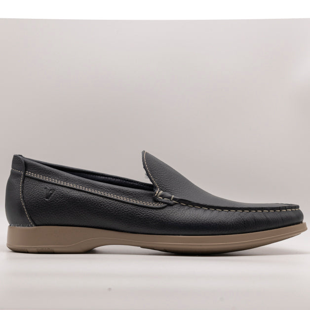 Valleverde mocassino pelle uomo 11910 blu - scarpe di qualità venduta a Milano da Pli-Pla