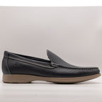 Valleverde mocassino pelle uomo 11910 blu - scarpe di qualità venduta a Milano da Pli-Pla