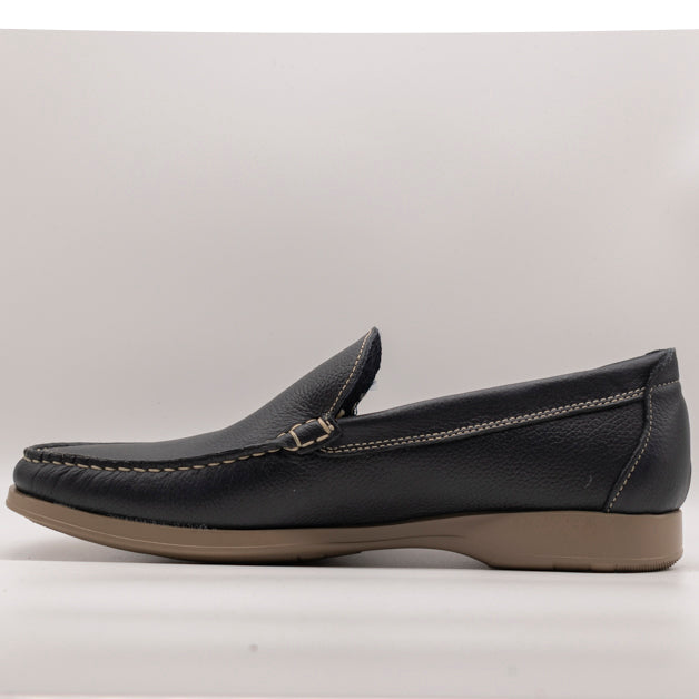 Valleverde mocassino pelle uomo 11910 blu - scarpe di qualità venduta a Milano da Pli-Pla