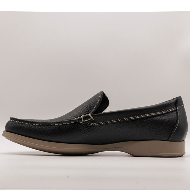 Valleverde mocassino pelle uomo 11910 nero - scarpe di qualità venduta a Milano da Pli-Pla