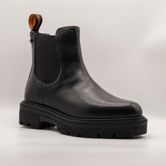 Valleverde stivaletto pelle donna 36160 nero - scarpe di qualità venduta a Milano da Pli-Pla