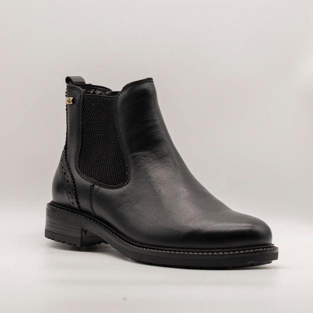 Valleverde stivaletto pelle donna 47520 nero - scarpe di qualità venduta a Milano da Pli-Pla