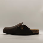 Valleverde Sabot in Pelle Ingrassata VG850IG marrone - scarpe di qualità venduta a Milano da Pli-Pla