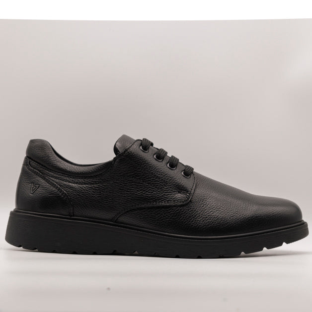 Valleverde scarpa pelle uomo VJ835F nero - scarpe di qualità venduta a Milano da Pli-Pla