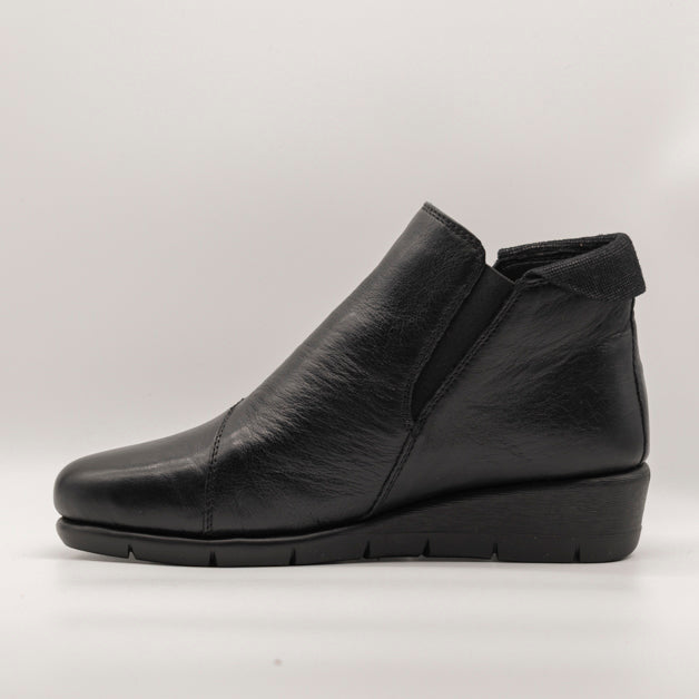 Valleverde stivaletto pelle donna VS10211W nero - scarpe di qualità venduta a Milano da Pli-Pla