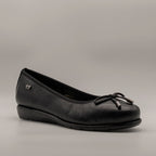 Valleverde ballerina donna pelle VS10100 nero - scarpe di qualità venduta a Milano da Pli-Pla