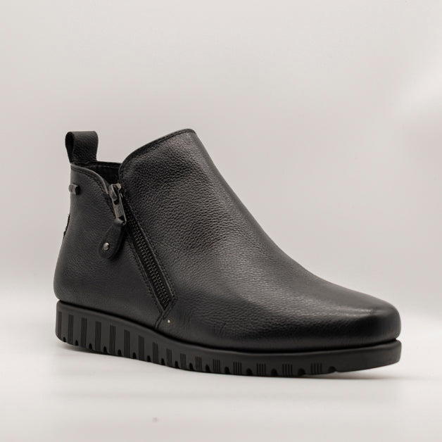 Valleverde stivaletto pelle donna VS10504W nero - scarpe di qualità venduta a Milano da Pli-Pla