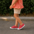 Victoria 106627 – Sneakers bambino in tela sostenibile con elastico - fucsia dalia - scarpe di qualità venduta a Milano da Pli-Pla
