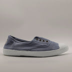 Victoria 106623 – Sneakers donna in tela sostenibile con elastico - blu Azul - scarpe di qualità venduta a Milano da Pli-Pla