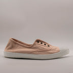 Victoria 106623 – Sneakers donna in tela sostenibile con elastico - rosa ballet - scarpe di qualità venduta a Milano da Pli-Pla