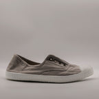 Victoria 106623 – Sneakers donna in tela sostenibile con elastico - grigio - scarpe di qualità venduta a Milano da Pli-Pla