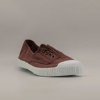 Victoria 106623 – Sneakers donna in tela sostenibile con elastico - marrone ciruela - scarpe di qualità venduta a Milano da Pli-Pla