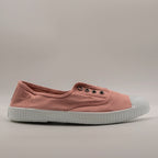Victoria 106623 – Sneakers donna in tela sostenibile con elastico - rosa nude - scarpe di qualità venduta a Milano da Pli-Pla