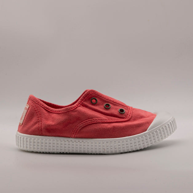 Victoria 106627 – Sneakers bambino in tela sostenibile con elastico - fucsia dalia - scarpe di qualità venduta a Milano da Pli-Pla