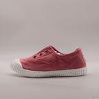 Victoria 106627 – Sneakers bambino in tela sostenibile con elastico - rosa frambuesa - scarpe di qualità venduta a Milano da Pli-Pla