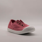 Victoria 106627 – Sneakers bambino in tela sostenibile con elastico - rosa frambuesa - scarpe di qualità venduta a Milano da Pli-Pla