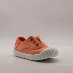 Victoria 106627 – Sneakers bambino in tela sostenibile con elastico - arancio pomelo - scarpe di qualità venduta a Milano da Pli-Pla