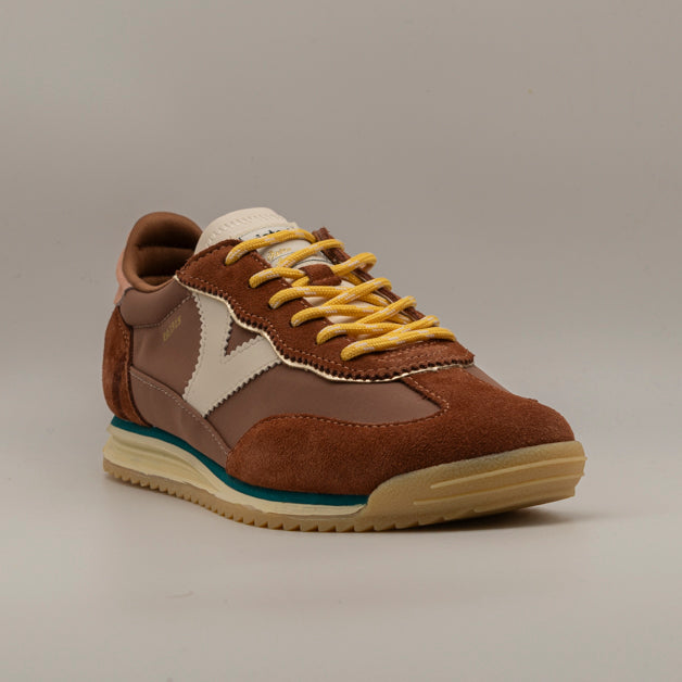 Victoria Saturno 1158110 – Sneakers donna retro in nylon e camoscio - scarpe di qualità venduta a Milano da Pli-Pla