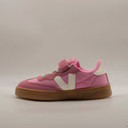 Victoria 256109 OSLO - Sneakers bambino con velcro e lacci elastici fucsia - scarpe di qualità venduta a Milano da Pli-Pla